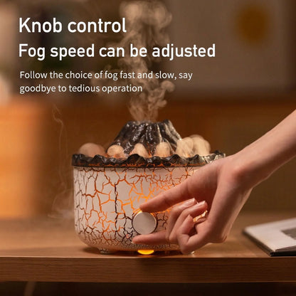 180ml Essential Oil Diffuser & Humidifier - Aromatherapy with Colorful Lights & Remote Control - Stylish White Design